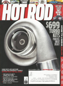 HOT ROD 2016 DEC - WIDEBODY CAMARO, AMC TRANS AM, CAMMER FAIRLANE, ARC